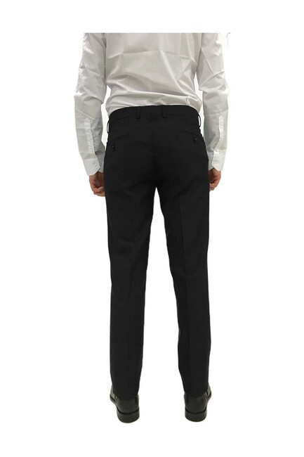 Ecer - Alpino Kumaş Pantolon Movano-Slim Fit 57368001 Siyah (1)