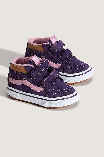 Bebek MTE SK8-Mid Reissue V Ayakkabı VN000D1111E1 Mor - Thumbnail