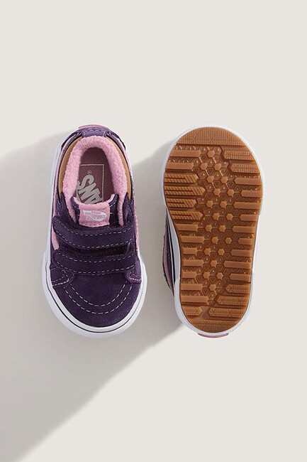 Bebek MTE SK8-Mid Reissue V Ayakkabı VN000D1111E1 Mor - Thumbnail