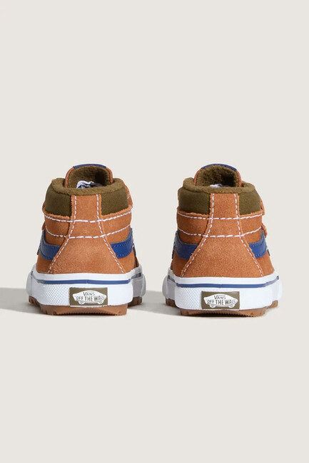 Bebek MTE SK8-Mid Reissue V Ayakkabı VN000D11N1Z1 Bej - Thumbnail