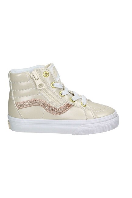 Bebek SK8-Hi Ayakkabı VN0007Q3DJR1 Bej - Thumbnail