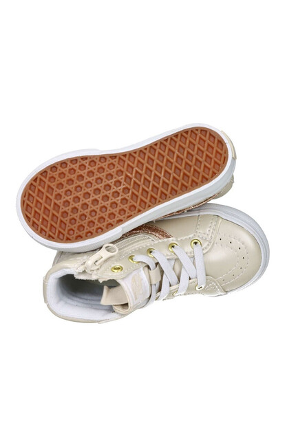 Bebek SK8-Hi Ayakkabı VN0007Q3DJR1 Bej - Thumbnail