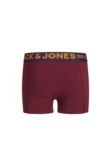 Jack & Jones - Çocuk 3 lü Paket Boxer 12149294 Gri (1)