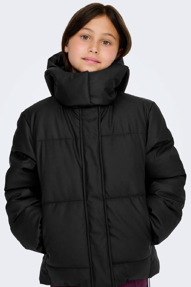 Çocuk Agnes Puffer Mont 15369825 Siyah 