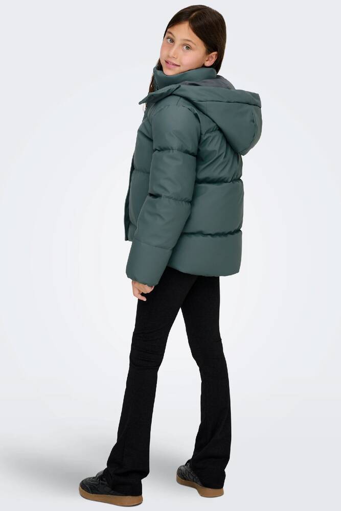 Çocuk Agnes Puffer Mont 15369825 Yeşil 