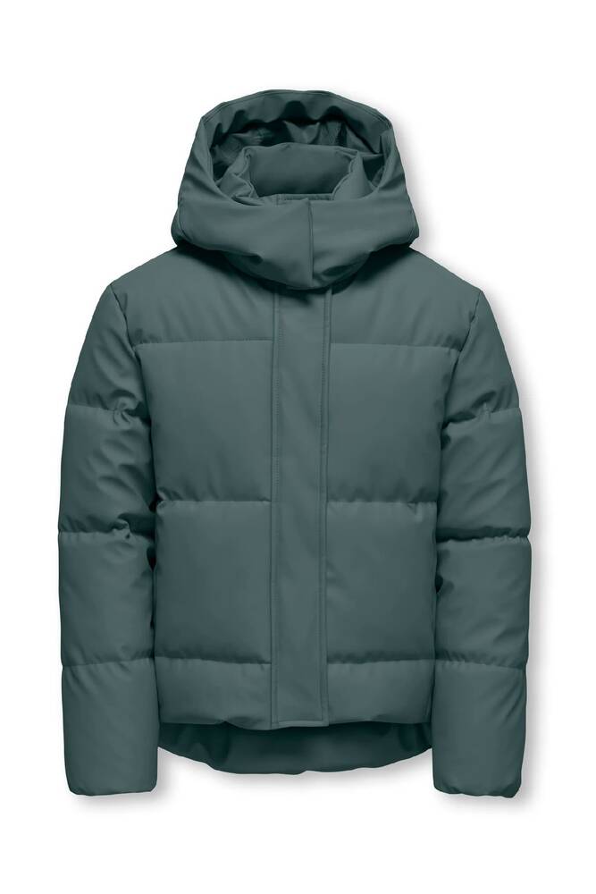 Çocuk Agnes Puffer Mont 15369825 Yeşil 