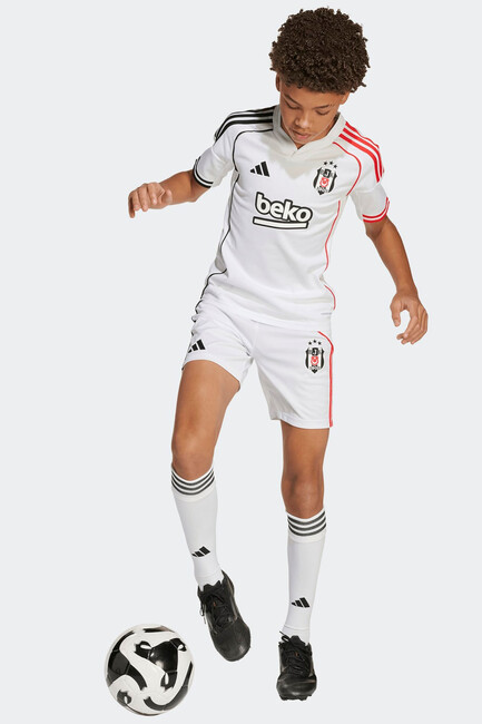 Çocuk BJK Forma JN9936 Beyaz - Thumbnail