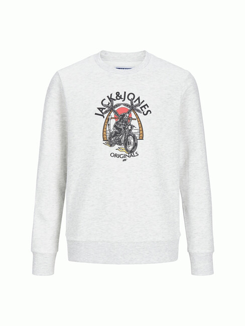 Jack & Jones - Çocuk Boney Sweat 12247870 Beyaz (1)