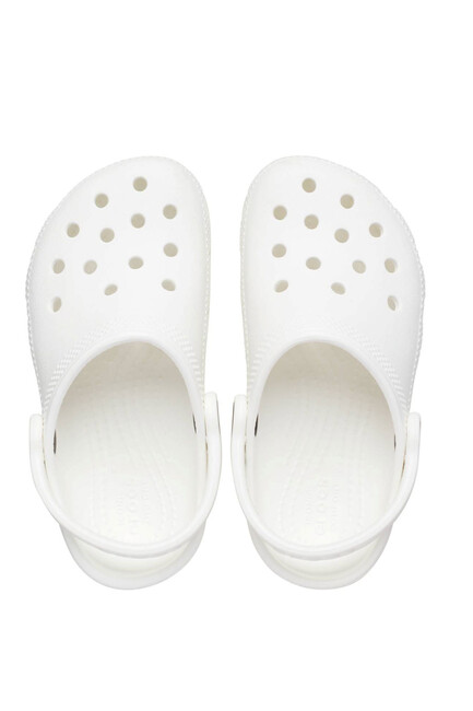 Çocuk Classic Clog T Terlik 206990_100 Beyaz - Thumbnail