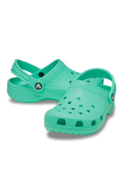 Çocuk Classic Clog T Terlik 206990_3WM Yeşil - Thumbnail