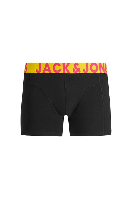 Jack & Jones - Çocuk Crazy Solid 3 Pack Boxer 12223124 Siyah (1)