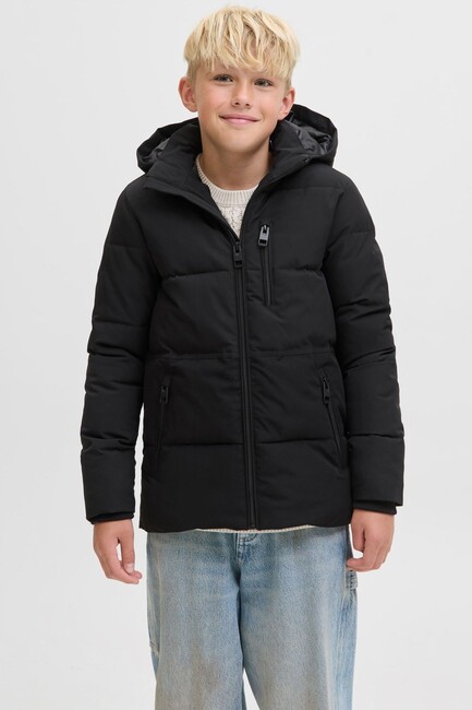 Çocuk Eowen Puffer Mont 12278853 Siyah - Thumbnail