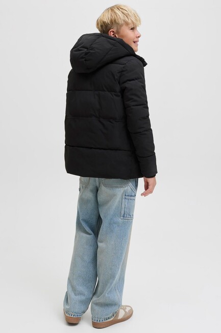 Çocuk Eowen Puffer Mont 12278853 Siyah - Thumbnail
