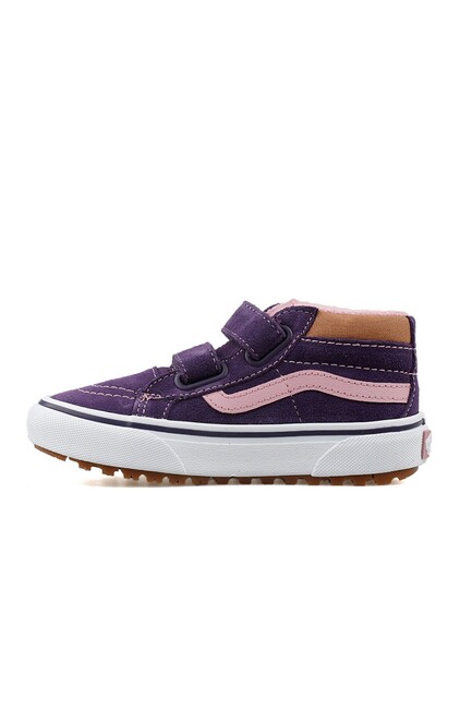 Çocuk MTE SK8-Mid Reissue V Ayakkabı VN000D1011E1 Mor - Thumbnail
