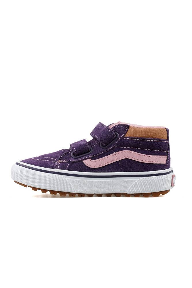 Çocuk MTE SK8-Mid Reissue V Ayakkabı VN000D1011E1 Mor 