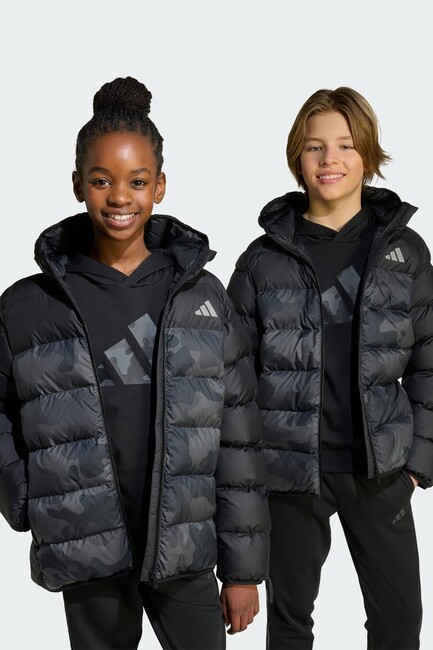 Çocuk SD AOP Mont JL7399 Siyah - Thumbnail
