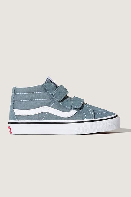 Çocuk SK8-Mid Reissue V Ayakkabı VN000CZ7RV21 Gri - Thumbnail