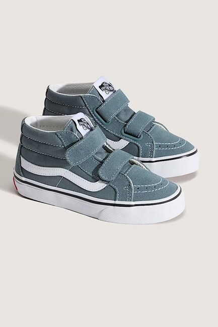 Çocuk SK8-Mid Reissue V Ayakkabı VN000CZ7RV21 Gri - Thumbnail
