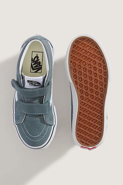 Çocuk SK8-Mid Reissue V Ayakkabı VN000CZ7RV21 Gri - Thumbnail