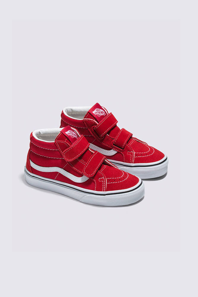 Çocuk UY SK8-Mid Reissue V Ayakka VN00018TH1N1 Kırmızı 