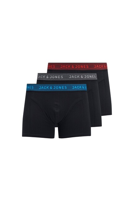 Jack & Jones - Çocuk Waıstband Boxer 12203513 Siyah 