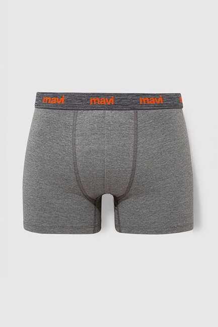 Erkek 3'lü Paket Boxer 0911407-23854 Gri - Thumbnail