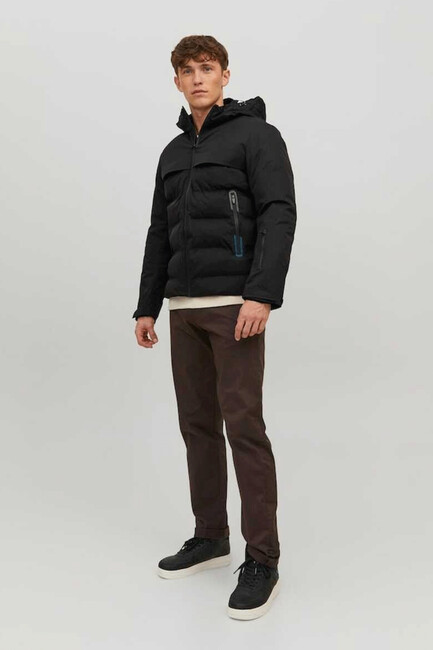 Jack & Jones - Erkek 3M Jcotarwin Puffer Mont 12225287 Siyah  Erkek 3M Jcotarwin Puffer Mont 12225287 Siyah