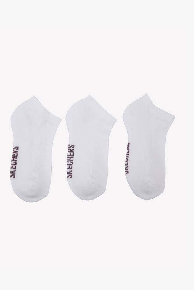 Erkek 3P Low Cut Çorap S221512-100 Beyaz 