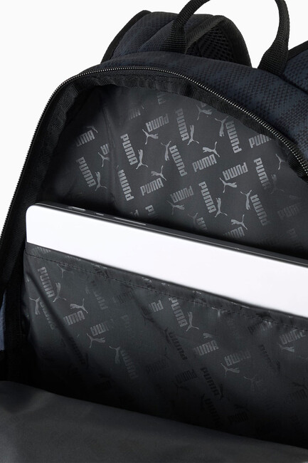 Erkek Academy Aop Sırt Çantası 091150-14 Siyah - Thumbnail