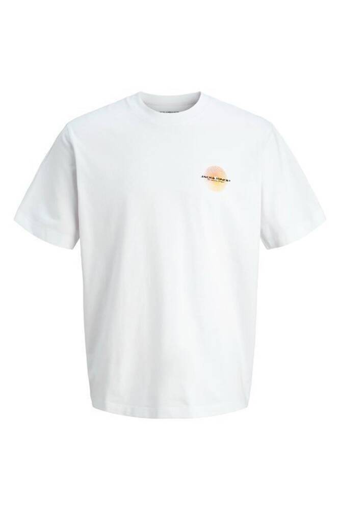Erkek Alma Front Print Tişört 12276948 Beyaz 