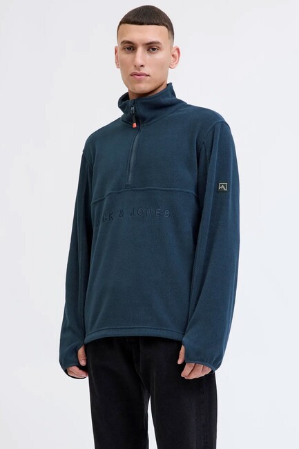 Erkek Alpes Half Zıp Ceket 12284828 Lacivert (1)