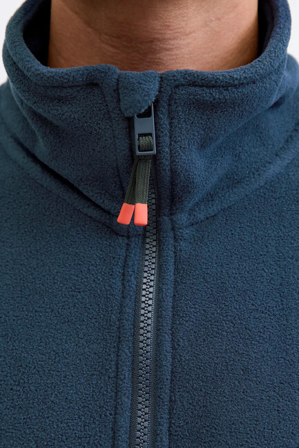 Erkek Alpes Half Zıp Ceket 12284828 Lacivert - Thumbnail