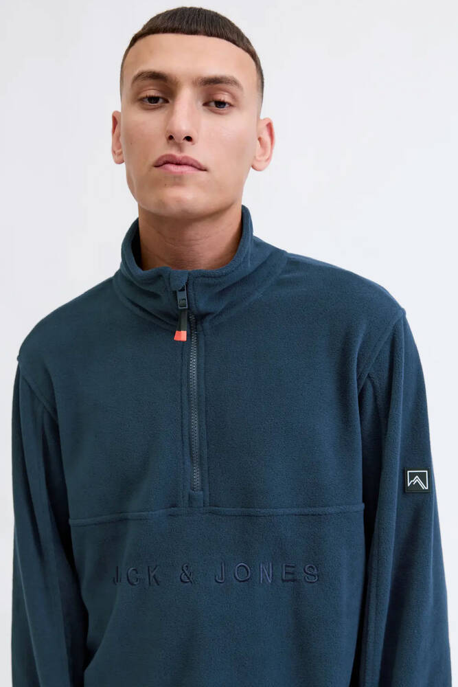 Erkek Alpes Half Zıp Ceket 12284828 Lacivert 