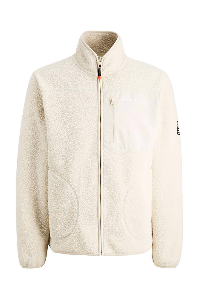 Erkek Alpes Teddy Ceket 12284827 Ekru  Erkek Alpes Teddy Ceket 12284827 Ekru