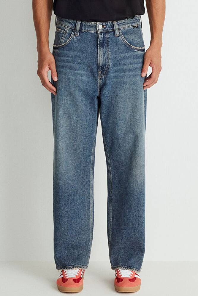 Erkek Atlanta Street Jean Pantolon 0010305-88526 Mavi 