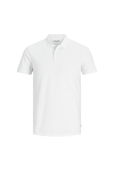 Erkek Basıc Polo Tişört 12136516 Beyaz - Thumbnail