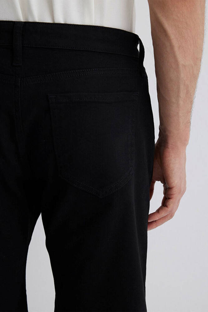 Erkek Brain Comfort Jean Şort 0418423313 Siyah 