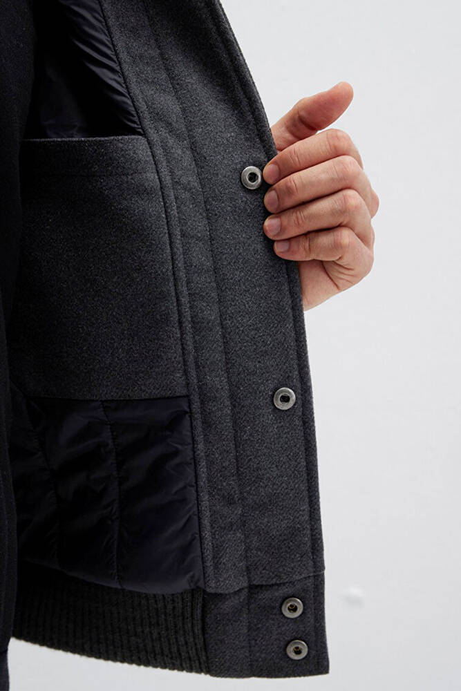 Erkek Ceket 0110658-80023 Gri  Erkek Ceket 0110658-80023 Gri