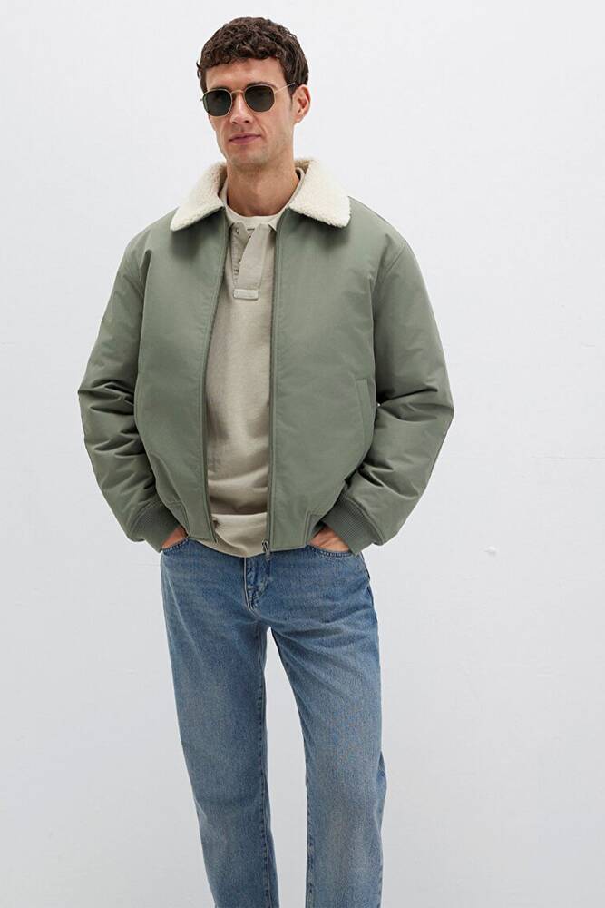 Erkek Ceket 0110665-80692 Haki  Erkek Ceket 0110665-80692 Haki