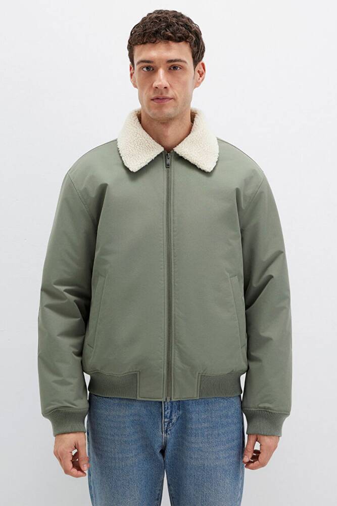 Erkek Ceket 0110665-80692 Haki  Erkek Ceket 0110665-80692 Haki