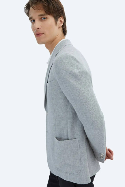 Erkek Ceket CK-2716 10153318 Gri - Thumbnail