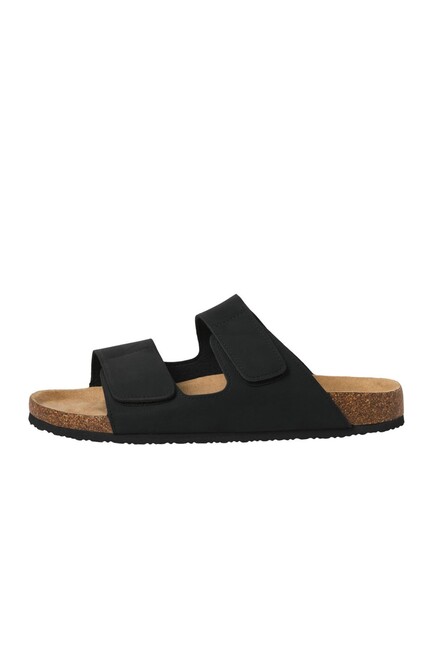 Erkek Central Strap Terlik 12257218 Siyah - Thumbnail