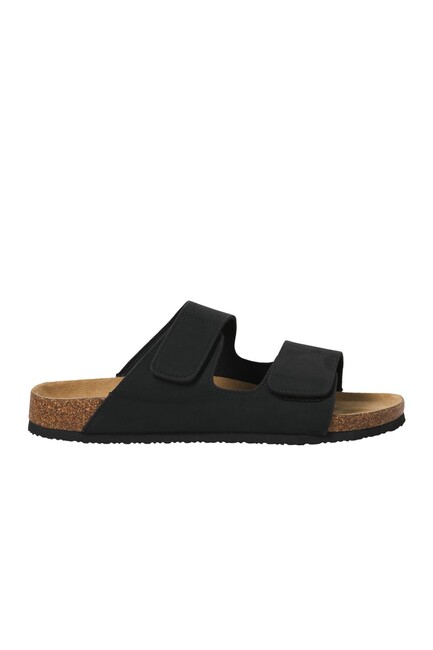 Erkek Central Strap Terlik 12257218 Siyah - Thumbnail