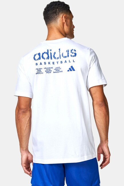 Adidas - Erkek City Foundatıon Graphıc Tişört IN6369 Beyaz (1)