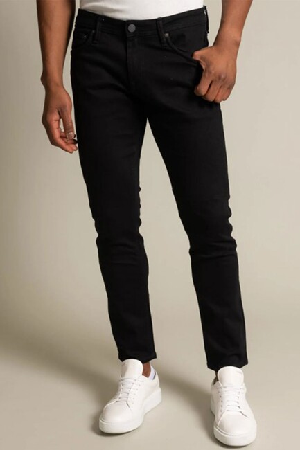 Jack & Jones - Erkek Clark Jean Pantolon 12250059 Siyah (1)