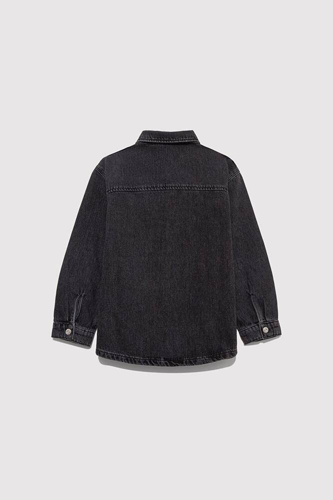 Erkek Çocuk BOB Denim Gömlek 6210000-89447 Gri 