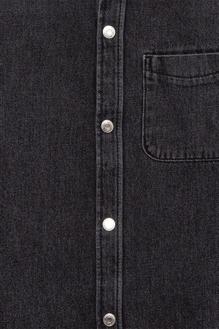 Erkek Çocuk BOB Denim Gömlek 6210000-89447 Gri - Thumbnail
