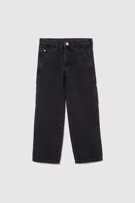 Erkek Çocuk Fox MV91 Street Jean Pantolon 6011191-89067 Gri - Thumbnail