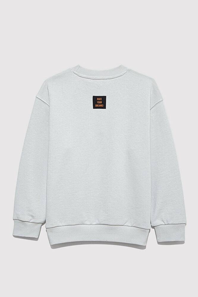 Erkek Çocuk Fuel The Adventure Baskılı Sweat 6S10126-90782 Gri  Erkek Çocuk Fuel The Adventure Baskılı Sweat 6S10126-90782 Gri