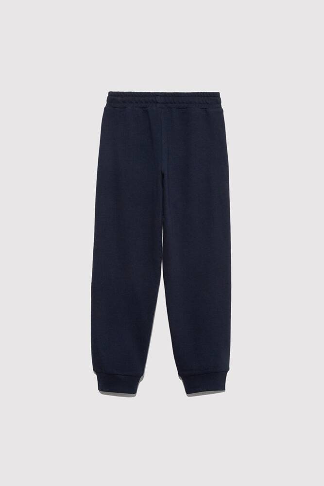 Erkek Çocuk Mavi Jeans Baskılı Eşofman Altı 6010019-82318 Lacivert 